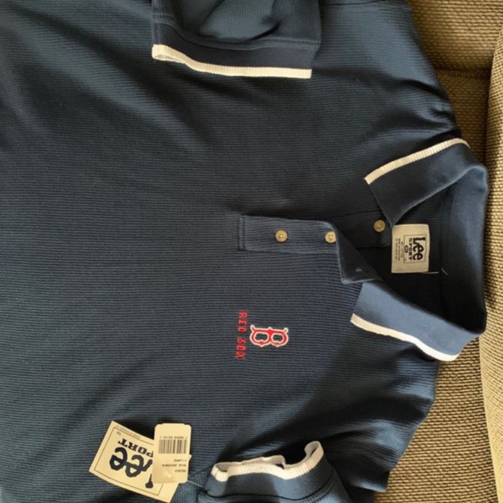 Lee sports vintage Red Sox polo